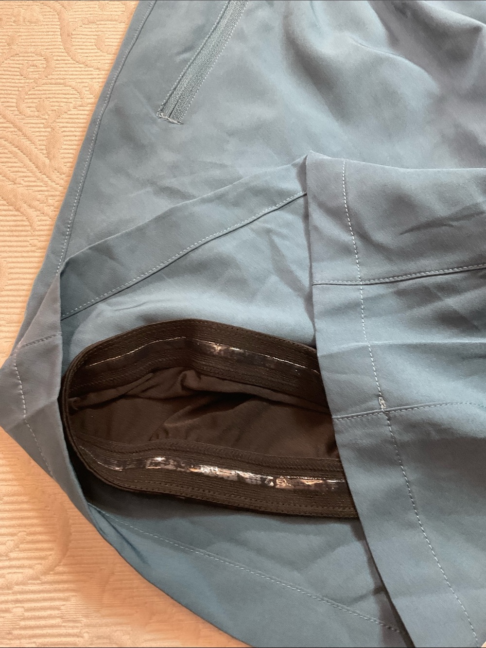 Men's Bikewa Cycling shorts with inner short and padding Teal Blue. XL - Picture 6 of 10